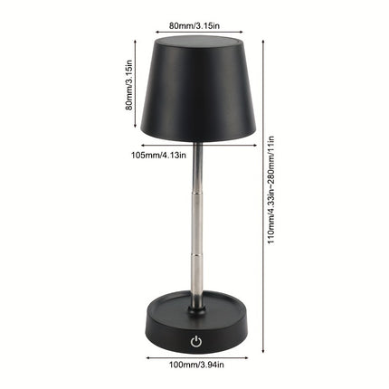Adjustable Wireless LED Desk Lamp – Touch Control & Versatile