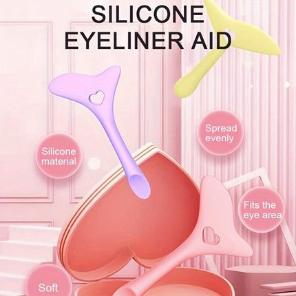 Multi-Functional Silicone Eyeliner Stencil