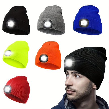 LED Light Beanie Hat