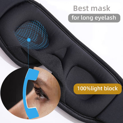 Wireless Full Blackout Sleep Mask