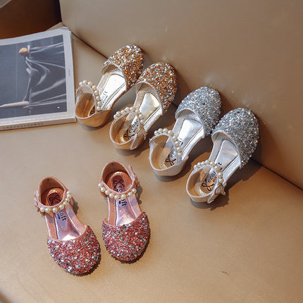 Sparkly Princess Sequined Flats