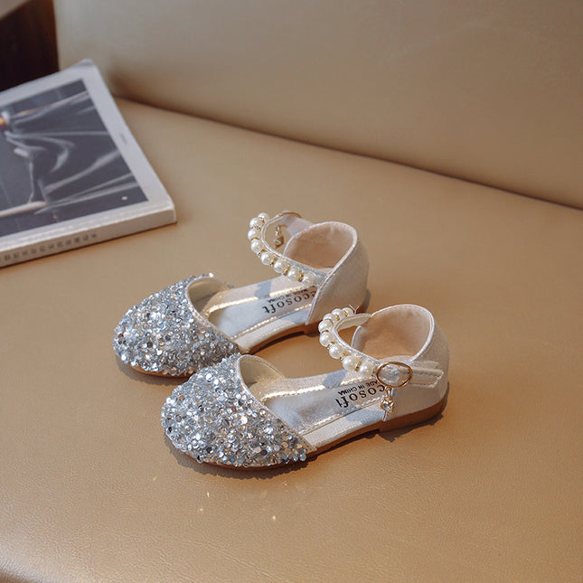 Sparkly Princess Sequined Flats