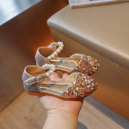 Sparkly Princess Sequined Flats