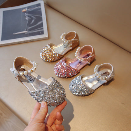 Sparkly Princess Sequined Flats