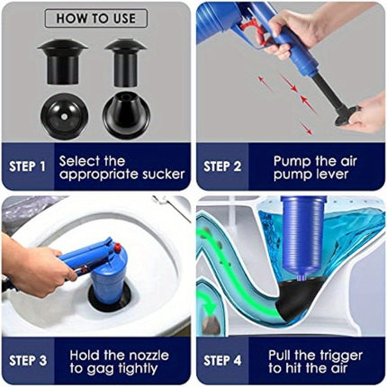 High-Pressure Drain Blaster for Tough Clogs