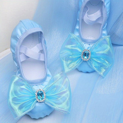 Girls' Elegant Pink Ballet Shoes