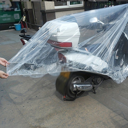 Universal Transparent Motorcycle Dust Cover – All-Weather Protection