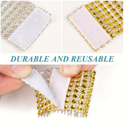 10pcs Elegant Rhinestone Napkin Buckle