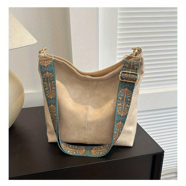 Boho Chic Large Shoulder Bag