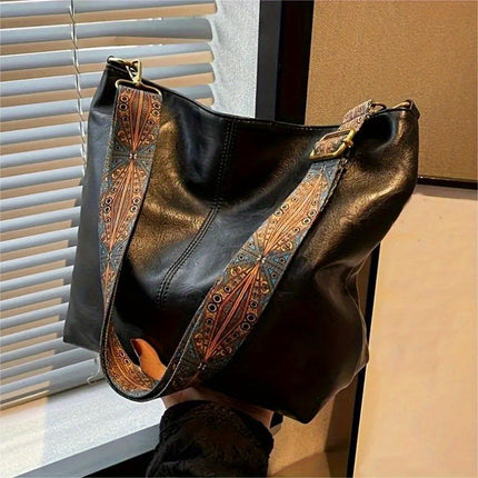 Boho Chic Large Shoulder Bag