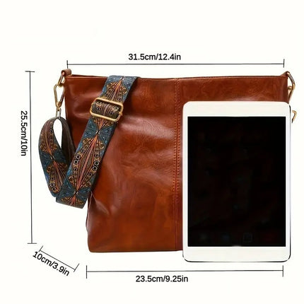 Boho Chic Large Shoulder Bag