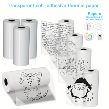 Transparent Thermal Paper Rolls