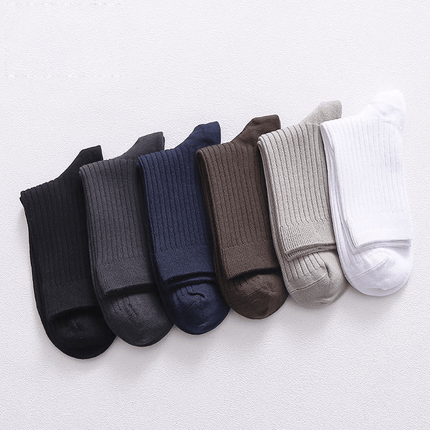 Men’s Cotton Crew Socks 5-Pack