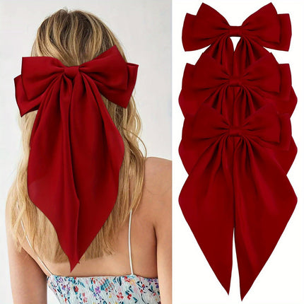 Y2K Retro Bow Barrettes