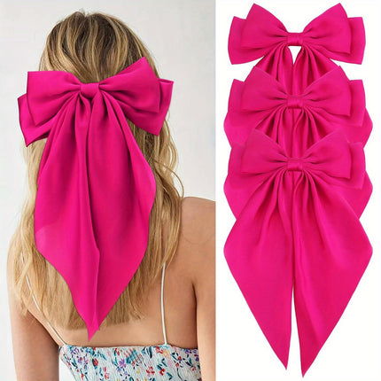 Y2K Retro Bow Barrettes