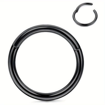 Minimalist Titanium Nose Hoop Ring