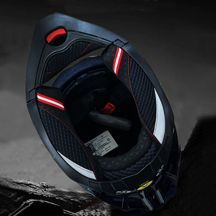 Dual Visor Flip-Up Motorcycle Helmet – Stylish & Safe