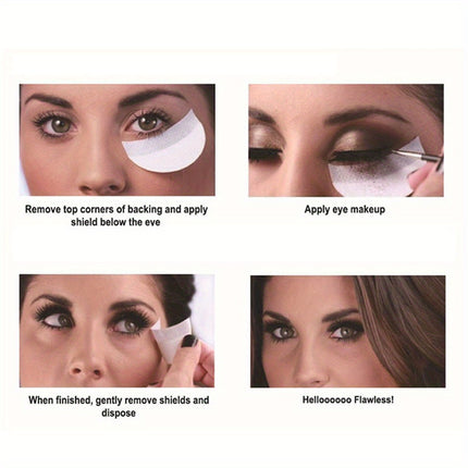 50pcs Eyeliner & Shadow Shields