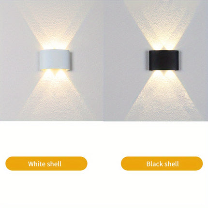 PIBAOGU 4W LED Wall Sconce - Waterproof, Modern Design