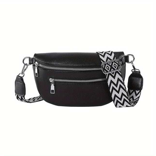 Women's Retro PU Leather Waist Bag