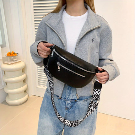 Women's Retro PU Leather Waist Bag