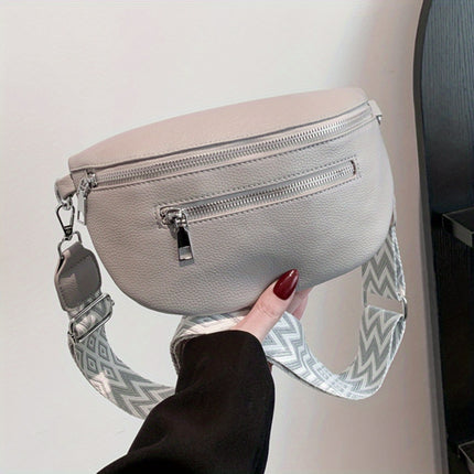 Women's Retro PU Leather Waist Bag