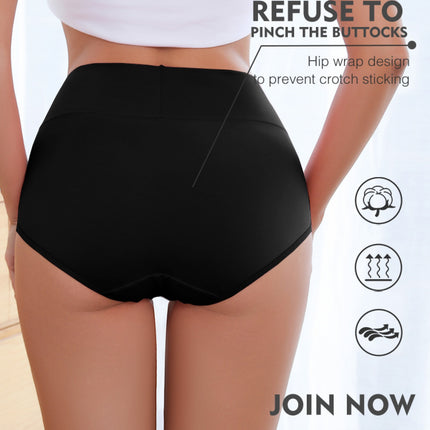 Plus Size Cotton Briefs 5-Pack