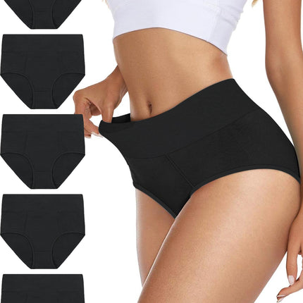 Plus Size Cotton Briefs 5-Pack