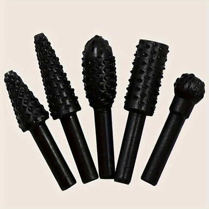 5pcs Woodworking Rotary File Set