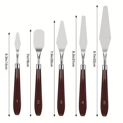 Stainless Steel Mixing Knife Set