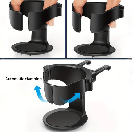 Adjustable Car Cup Holder with Non-Slip Sponge Pad