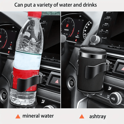 Adjustable Car Cup Holder with Non-Slip Sponge Pad