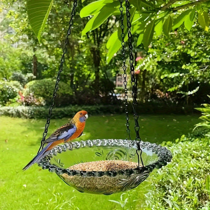 Hanging Bird Bath Feeder Set for Garden & Patio