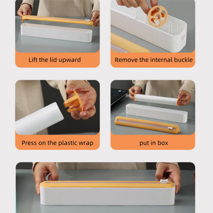 Kitchen Wrap Cutter - Easy, Mess-Free Cutting Solution
