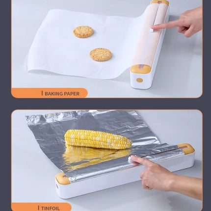 Kitchen Wrap Cutter - Easy, Mess-Free Cutting Solution