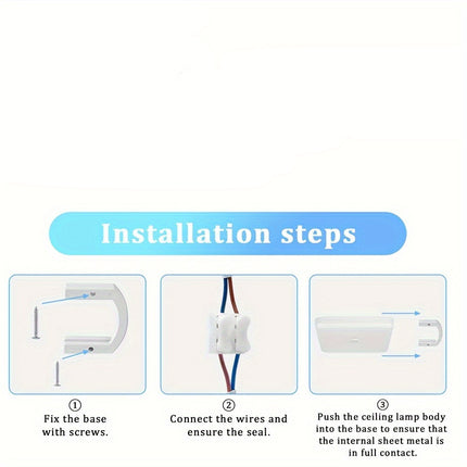6000K LED Motion Sensor Ceiling Light – Flush Mount