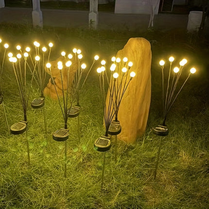 Solar Pathway Lights – LED Garden Spotlights with Switch Control - Monti Bargains