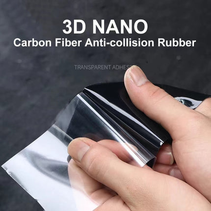 3D Carbon Fiber Sticker – Car Threshold Protection & Style