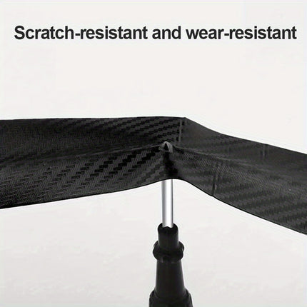 3D Carbon Fiber Sticker – Car Threshold Protection & Style