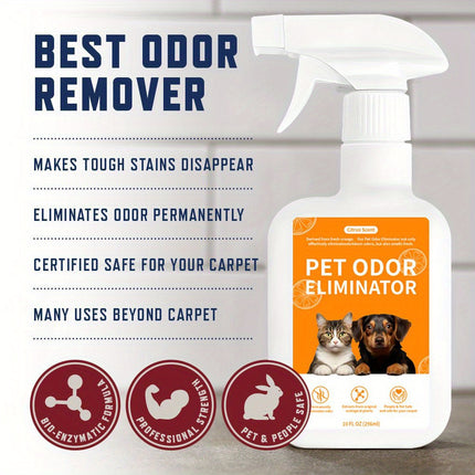 Pet Odor Eliminator Spray – Stains & Smells Gone - Monti Bargains