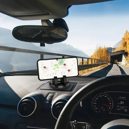 Universal 360° Car Phone Mount – Secure & Adjustable