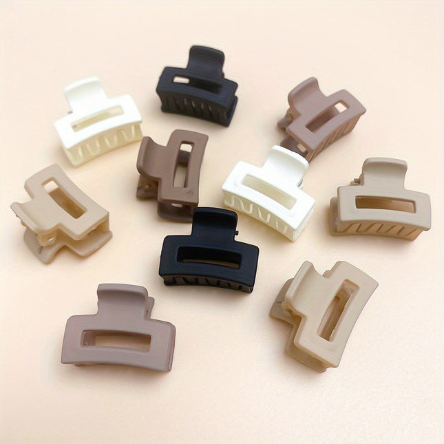 Frosted Cartoon Mini Hair Clips (10/20pcs)