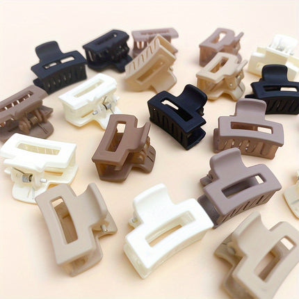 Frosted Cartoon Mini Hair Clips (10/20pcs)