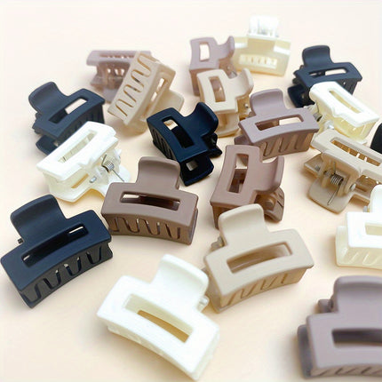 Frosted Cartoon Mini Hair Clips (10/20pcs)