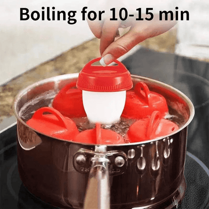 6pcs Silicone Egg Poachers