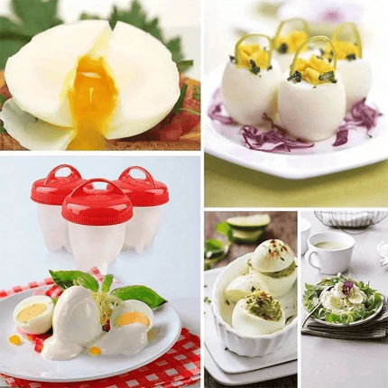 6pcs Silicone Egg Poachers