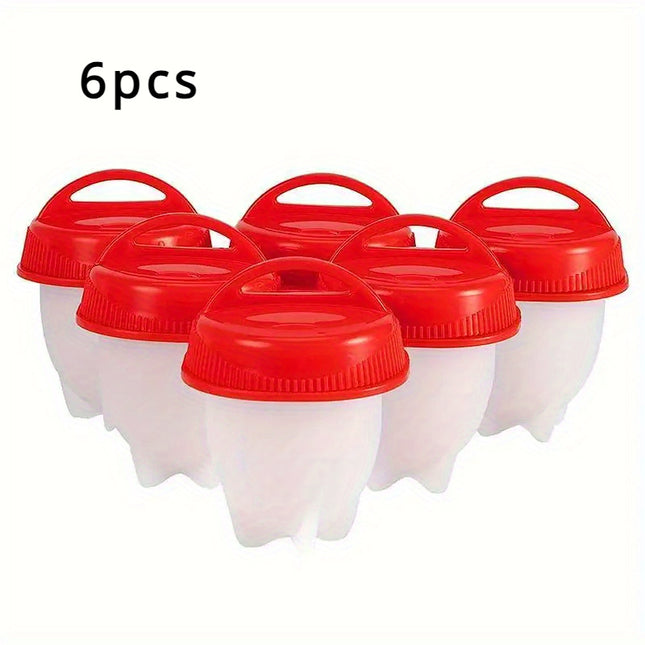 6pcs Silicone Egg Poachers