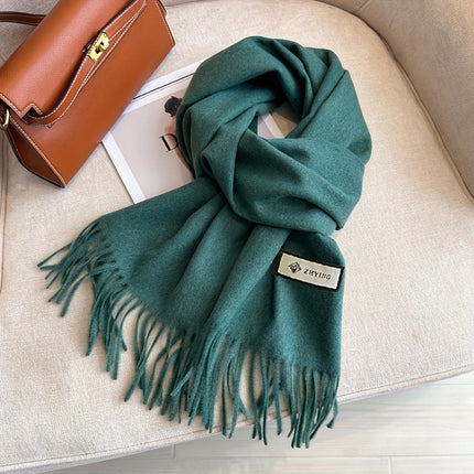Elegant Cashmere-Feel Scarf for Women
