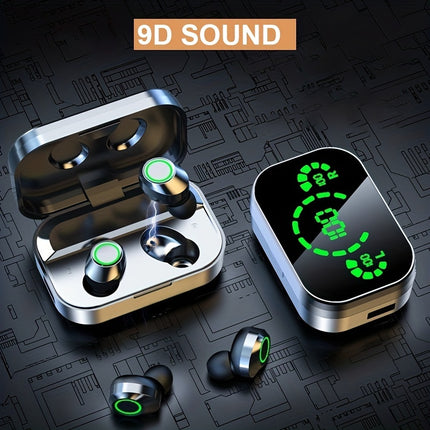 TWS Wireless Earphones with Digital Display