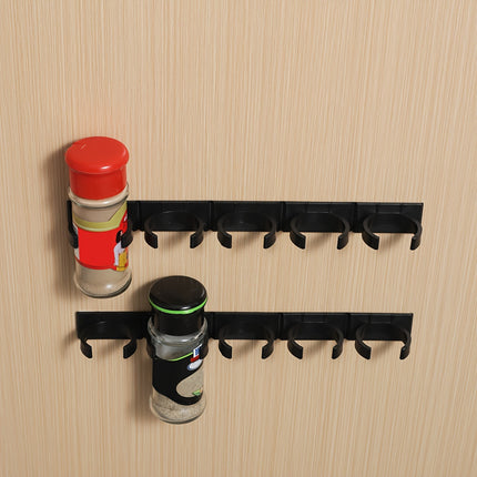 10-Piece No-Drill Spice Rack Set – Easy Install